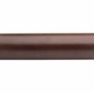 Kirsch Wood Trends Classics Fluted 2"  Drapery Pole, Mahogany 4 FT  (MPN# 55004G