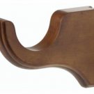 Kirsch Wood Trends Classics 6" Return Bracket for 3" pole,  Estate Oak (MPN# 591
