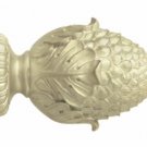 Kirsch Wood Trends Classics Oakleaf Finial, for 1-3/8" pole, Satin Gold (MPN# 50