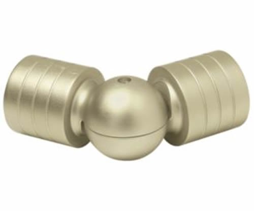 Kirsch Wood Trends Classics  Swivel Socket  for 3" pole, Satin Gold (MPN#  59063