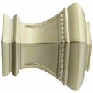 Kirsch Wood Trends Classics Bristol Finial, for 2" pole, Satin Gold (MPN# 468108