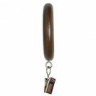 Kirsch Wood Trends Classics Rings, for 3" pole, Coffee (MPN# 59023841)