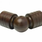 Kirsch Wood Trends Classics  Swivel Socket  for 2" pole, Coffee (MPN#  5506EG841