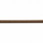 Kirsch Wood Trends Classics Fluted 2"  Drapery Pole, Hazelnut 4 FT  (MPN# 55004G
