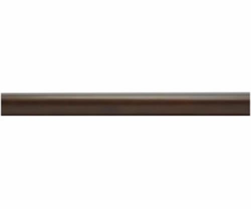 Kirsch Wood Trends Classics Smooth 2"  Drapery Pole, Coffee 4 FT  (MPN# 55014G84