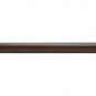 Kirsch Wood Trends Classics Fluted 2"  Drapery Pole, Coffee 4 FT  (MPN# 55004G84