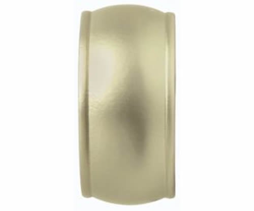 Kirsch Wood Trends Classics End Cap Finial, for 2" pole, Satin Gold (MPN# 468088