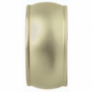 Kirsch Wood Trends Classics End Cap Finial, for 2" pole, Satin Gold (MPN# 468088