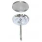 50:Osborne Covered button:No dent nails w/Soft Shells,Size 22-9/16" dia(75104)