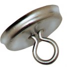 50 QTY:Osborne Covered Button-Wire Eye - Style # 9, Size 60: 1 1/2" dia(78254)