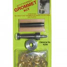 C.S. Osborne Complete Grommet Kit #0 :1/4" CUTTER+PUNCH+GROMMETS (