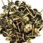C.S. Osborne No. 680-5/8 Oxford Hammered Nail Tacks Antique Brass 100pk (14444)