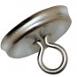 50 QTY:Osborne Covered Button-Wire Eye - Style # 9, Size 30: 3/4" dia(78096)