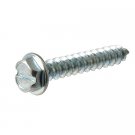 100 QTY: #8 x 3/4 Inch Hex-Head Type-A Zinc-Plated Sheet Metal Screws, 100-Count