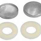 144 QTY:Osborne-Combo-Nylon Snap Rings w/Soft Shells, Size 36: 7/8" dia(75492)