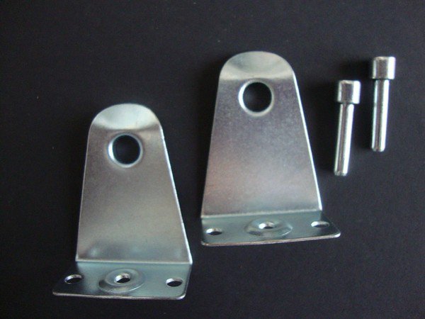 2" Horizontal Blinds Metal Hold Down Brackets (8)