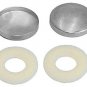 50 QTY:Osborne-Combo-Nylon Snap Rings w/Soft Shells, Size 30: 3/4" dia(78388)