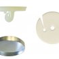 12:Osborne Covered Button Kit-Nylon Super Hook, Soft Shells,Poly Washer Size:22
