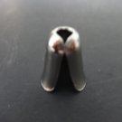 50PK #10 Nickel Chain Pull Tassel, Bell Shaped