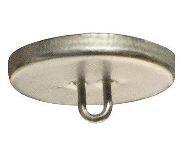 144 QTY:Osborne Covered Button-Wire Eye - Style # 9, Size 22: 9/16" dia(77073)