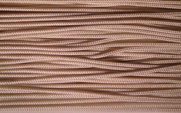 (Ship from USA) 25 YARDS: 1.4 MM Tan Professional Grade Braided Lift Cord for Bl