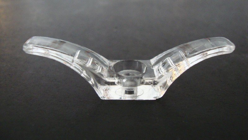 (Ship from USA) 32 QTY: Small Cord Cleat/ Clear, Every Pull Cord Blind and Shade