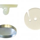 144:Osborne Covered Button Kit-Nylon Super Hook, Soft Shells,Poly Washer Size:45