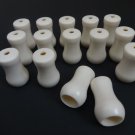 (Ship from USA) 12 QTY: ALABASTER PLASTIC CORD TASSEL for BLINDS / ROMAN SHADES
