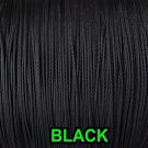 (Ship from USA) 25 YARDS: 1.8 MM BLACK Professional Braided Lift Cord for Blinds