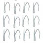 100 QTY: Kirsch 1-1/2-Inch Length Heavy Duty Pin-On Hook (MPN# 1011C-061)