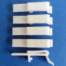 5 QTY: Vertical Blind Dust Cover Valance Clip Holder Bracket