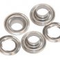 50 QTY-Osborne-No. N3-1-NICKEL Self Piercing Grommets & Plain Washers,size 1 (13