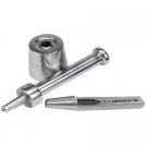 C.S. Osborne Grommet Cutter (No.500-6A) & Setter (No. 216-6) Tool Kit-Size 6