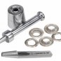 Osborne: Grommet Setter 216, Cutter 500+ 72ct. NIckel Plain Grommet N1, Size 4