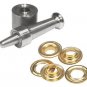 Osborne No.235-00 Grommet Setter,size 00 & 72 QTY-BRASS Grommets-Size 00(G1-00)