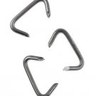 100 QTY:C.S. Osborne & Co. No.1442-5 'D' Style Hog Rings - 3/4" (Loose) MPN#1459
