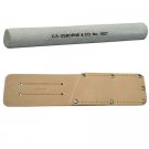 C.S. Osborne & Co.No.1021-rounded Sharpening Stone & No.72-Leather Safety Sheath