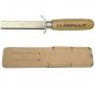 C.S. Osborne No.77 -Square Point Knife: 3 7/8" & No.72-Leather Safety Sheath