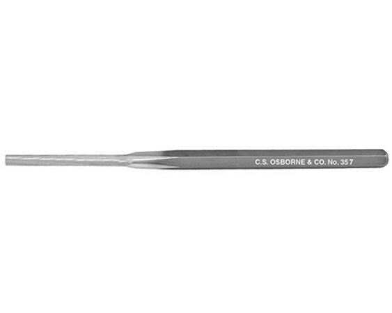 C. S. Osborne & Co. No.357-1/8  : 1/8" Point Pin Punch (MPN# 52372)