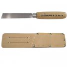 C.S. Osborne & Co. No. 78 - Broad Point Knife: 5" & No. 72-Leather Safety Sheath