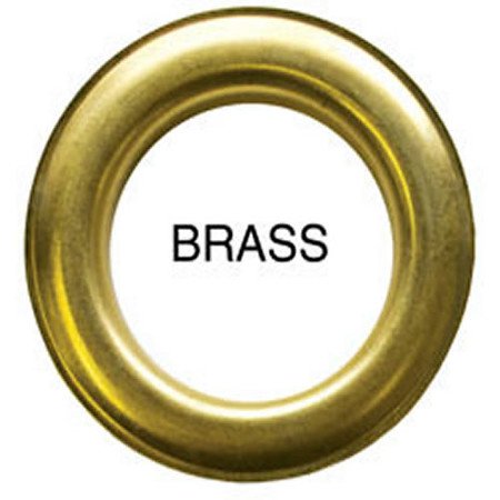 10 QTY: C.S. Osborne & Co. No G1-12 BRASS Professional Drapery Grommets