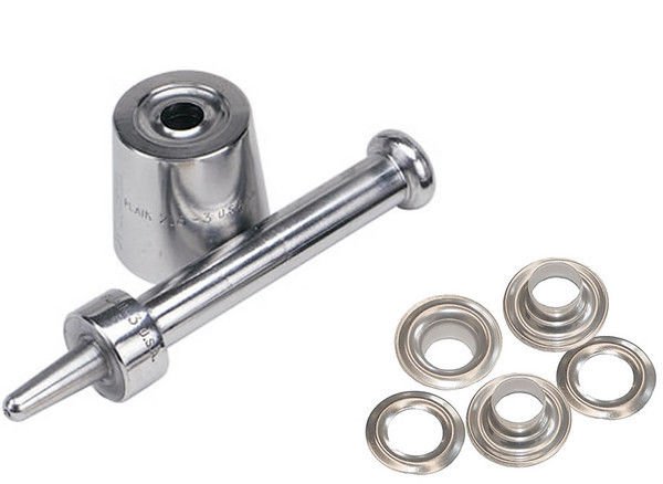 Osborne Plain Setter-Size 2 (216-2)+72 QTY-NICKEL Grommet+Washers-Size 2 (N1-2)