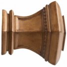 Kirsch Wood Trends Classics Bristol Finial, for 3" pole, Estate Oak (# 56810820)