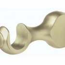 Kirsch Wood Trs Classics  4 1/2" Return  Brackets :1 3/8" pole/Satin Gold,1 Pair