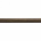 Kirsch Wood Trends Renaissance Fluted 2"  Drapery Pole, Bronze 6 FT  ( 21006897)
