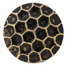 50 QTY:Osborne #6910-BL -Honey Comb Bronze Lacquered Nail|post:1/2" head:7/16"