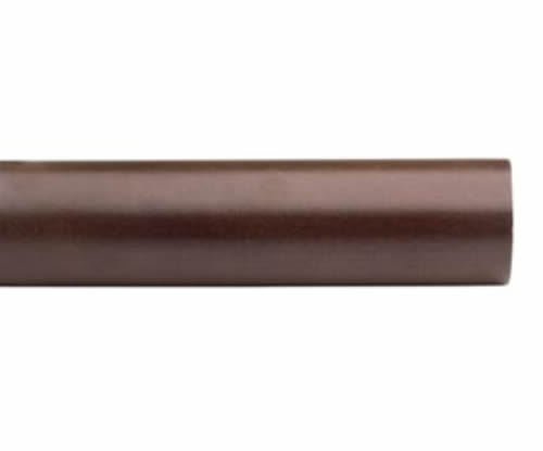 Kirsch Wood Trends Classics Smooth 1 3/8" Drapery Pole, Mahogany 6 FT(56016G083)