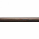 Kirsch Wood Trends Renaissance Fluted 2"  Drapery Pole, Brown 8 FT  ( 21008888)