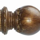 Kirsch Wood Trends Renaissance  Victorian for 2" pole, in Tortoise(#  21044119)