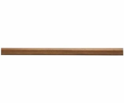 Kirsch Wood Trends Classics Smooth 1 3/8"  Drapery Pole, Estate Oak 6 FT